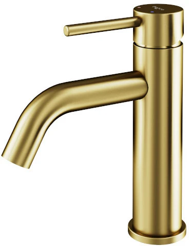 Praustuvo maišytuvas Besco Veo II, Brushed Gold