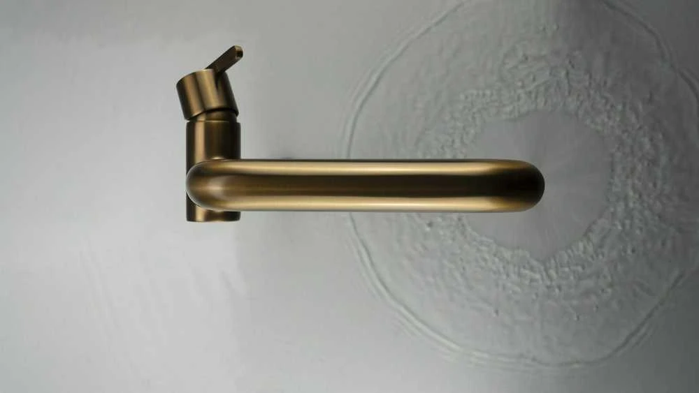 Praustuvo maišytuvas Deante Silia Tall, BQS_C20K, Brushed bronze