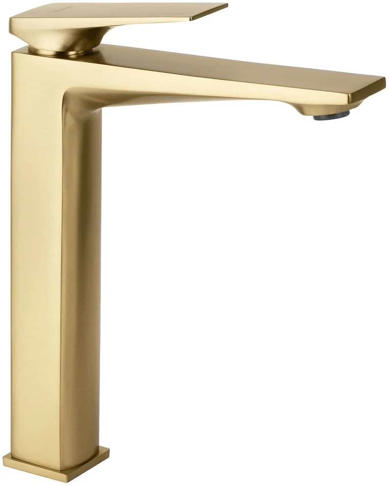 Praustuvo maišytuvas PREMIUM REA Prime High, Brushed Gold
