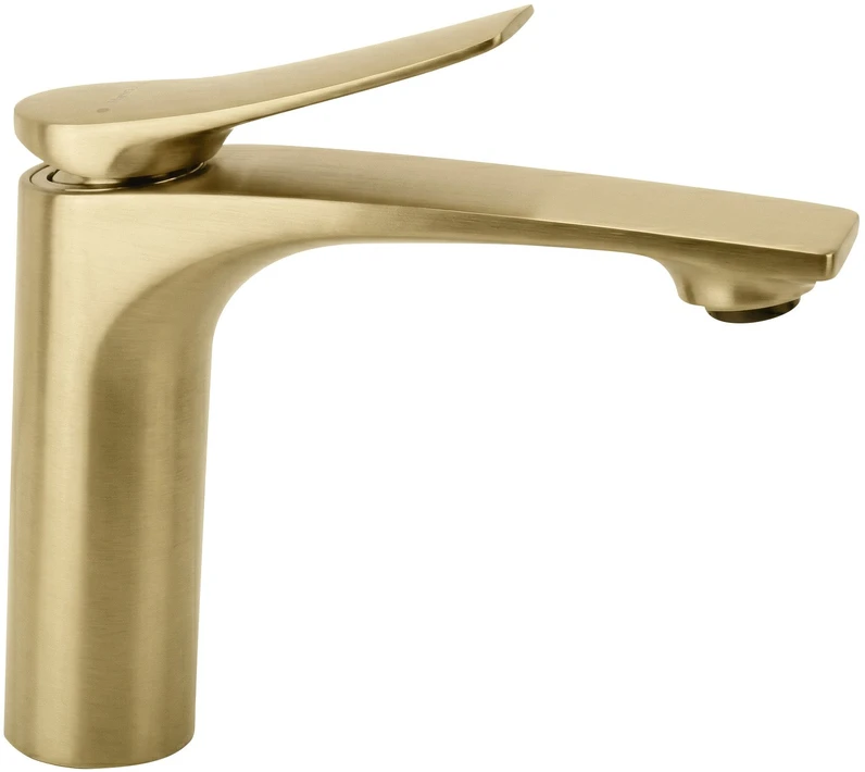 Praustuvo maišytuvas PREMIUM REA Vision Low, Brushed Gold