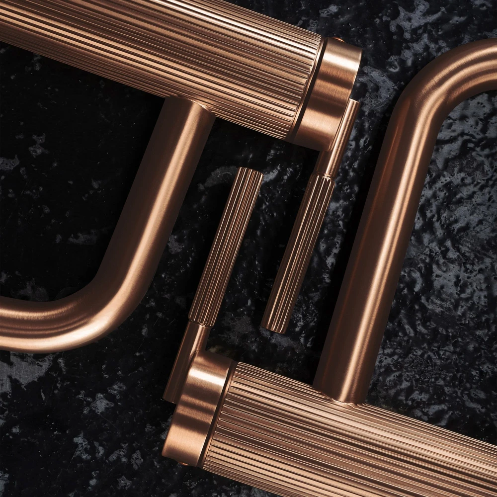 Praustuvo maišytuvas Rea Argon High, Brushed Copper