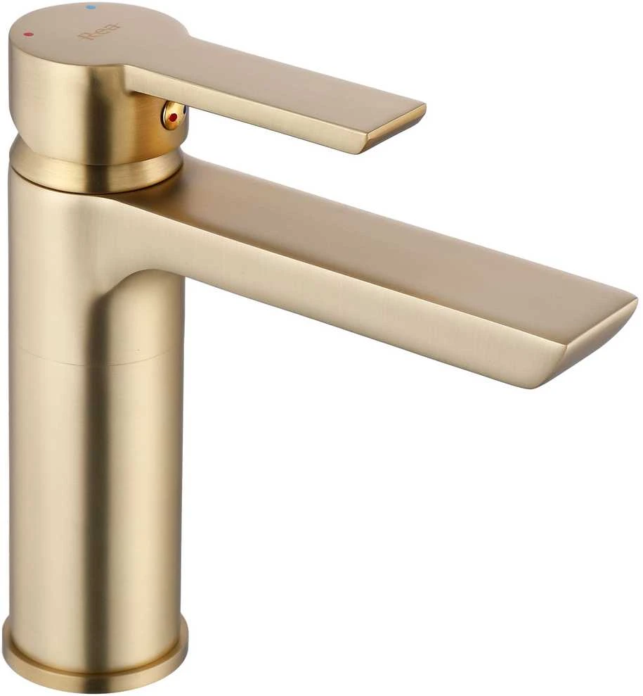 Praustuvo maišytuvas Rea Argus Low, Brushed Gold