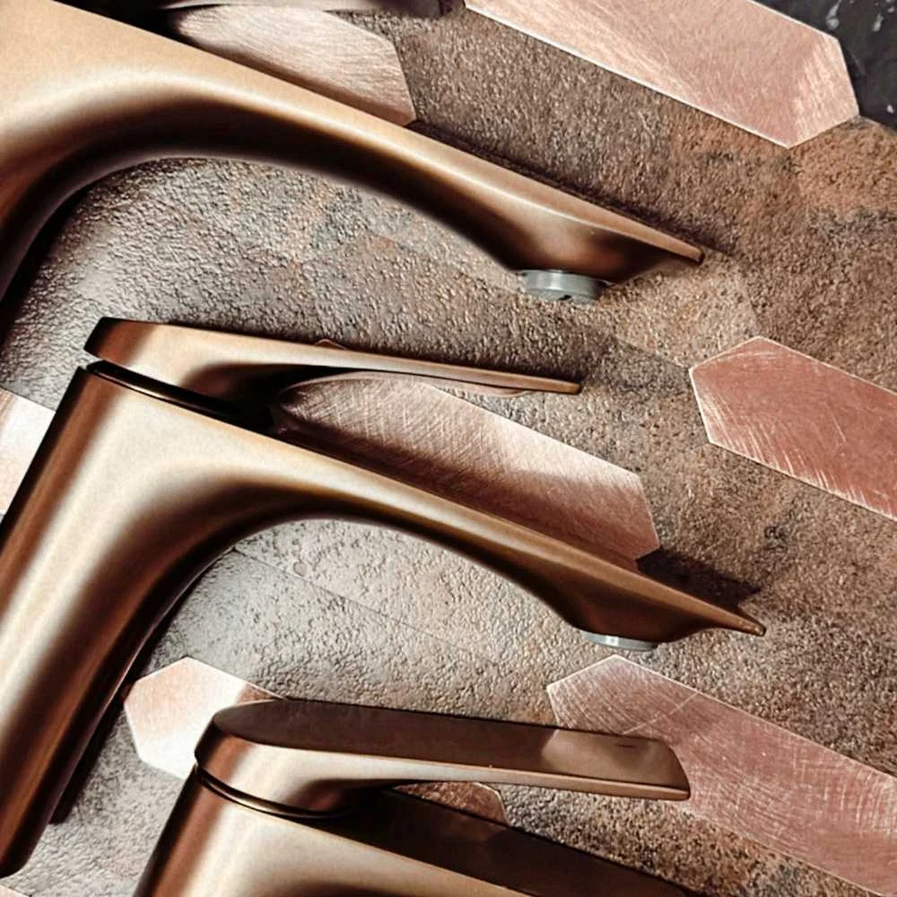 Praustuvo maišytuvas Rea Avalon High, Brushed Copper
