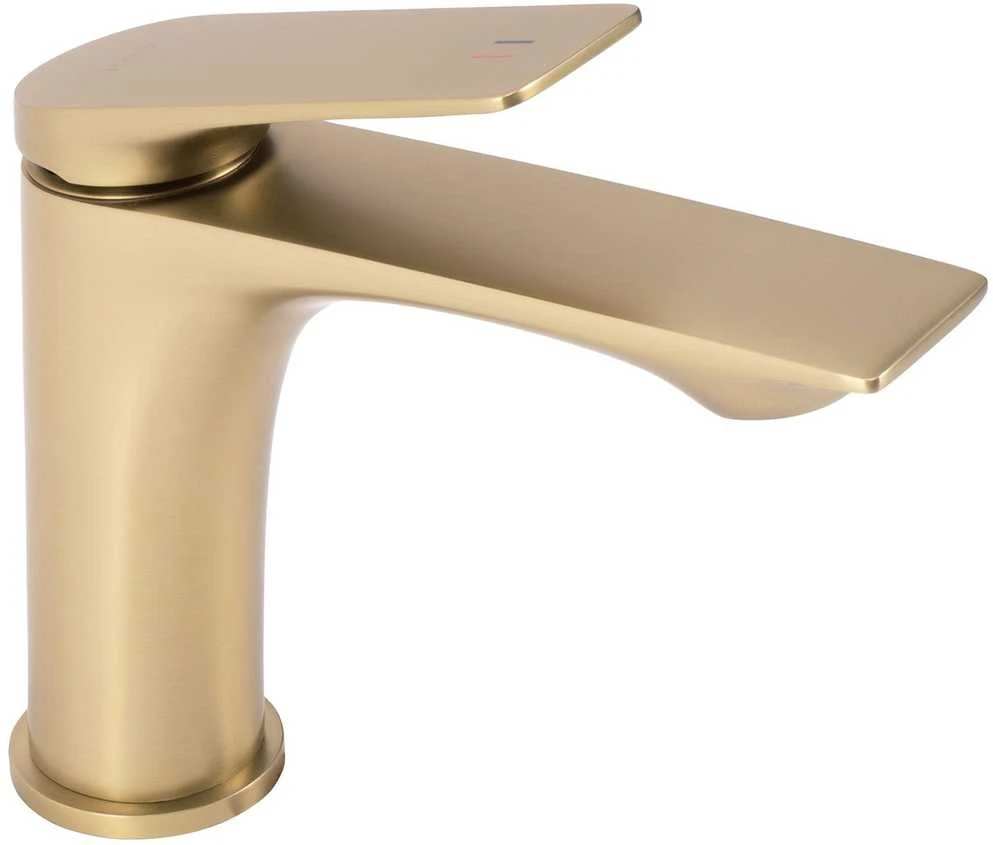 Praustuvo maišytuvas Rea Avalon Low, Brushed Gold
