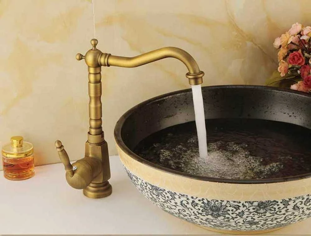 Praustuvo maišytuvas REA Bona Old Gold High