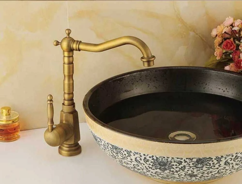 Praustuvo maišytuvas REA Bona Old Gold High