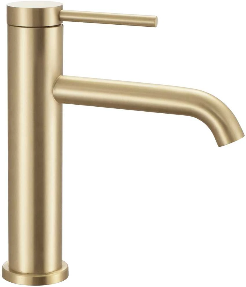 Praustuvo maišytuvas REA Clif Low, Brushed Gold