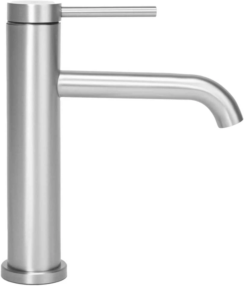 Praustuvo maišytuvas REA Clif Low, Brushed Nickel Inox