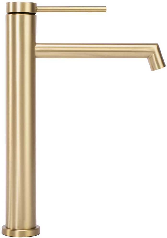 Praustuvo maišytuvas Rea Foss High, Brushed Gold