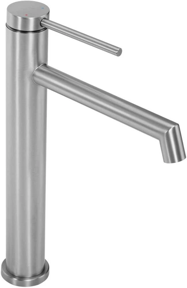 Praustuvo maišytuvas Rea Foss High, Brushed Nickel Inox