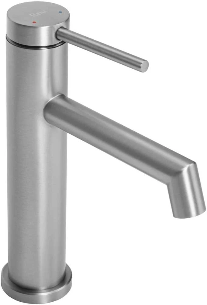 Praustuvo maišytuvas Rea Foss Low, Brushed Nickel Inox