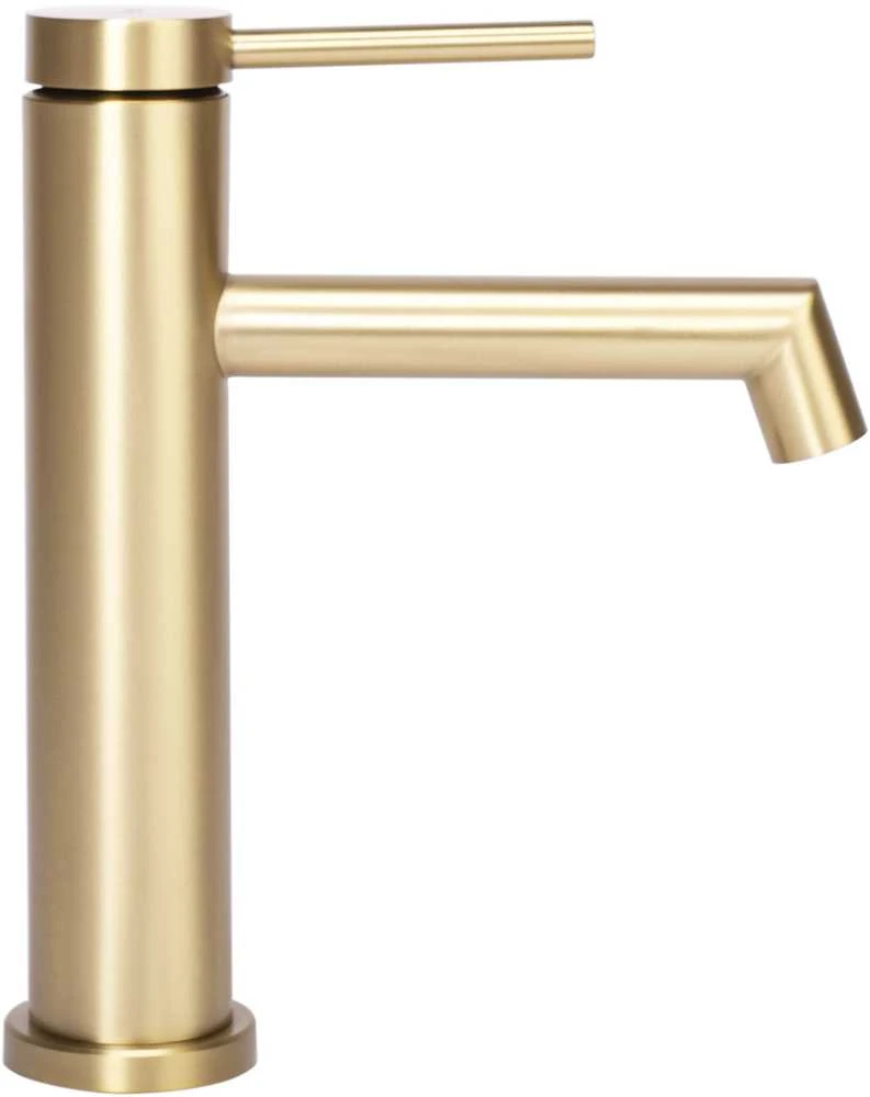 Praustuvo maišytuvas Rea Foss Low, Brushed Gold