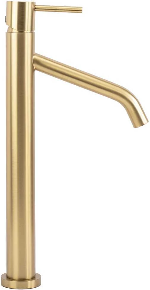 Praustuvo maišytuvas REA Level High, Brushed Gold