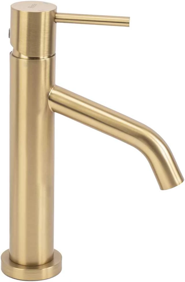 Praustuvo maišytuvas REA Level Low, Brushed Gold