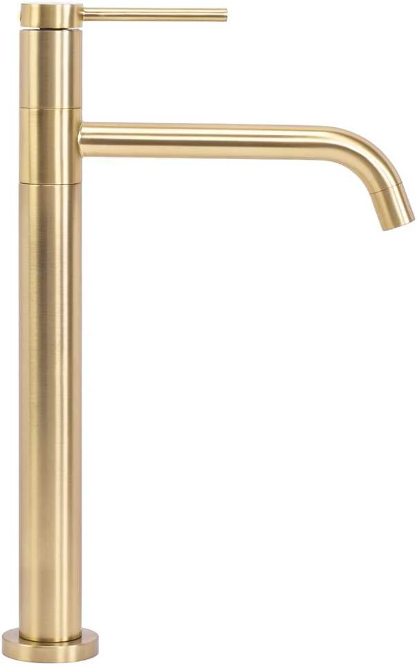 Praustuvo maišytuvas REA Lugano Slim High, Brushed Gold