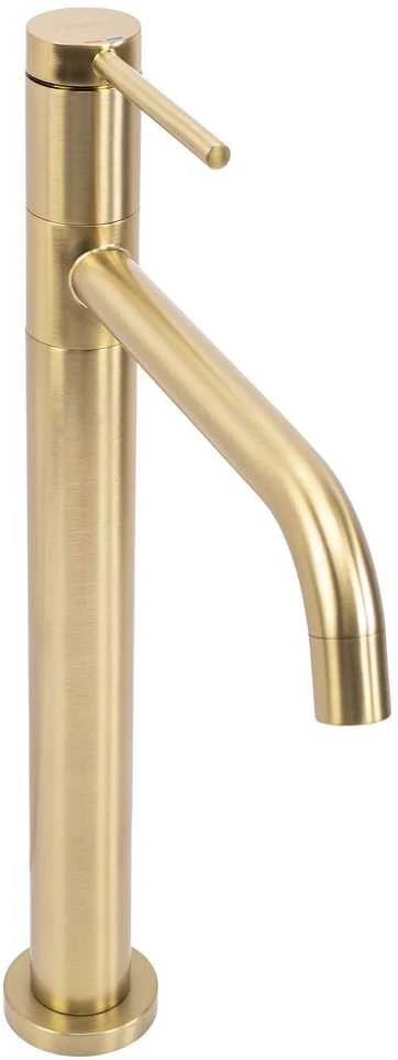 Praustuvo maišytuvas REA Lugano Slim High, Brushed Gold