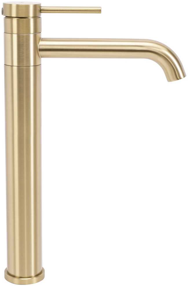 Praustuvo maišytuvas Rea Lungis Super High, Brushed Gold
