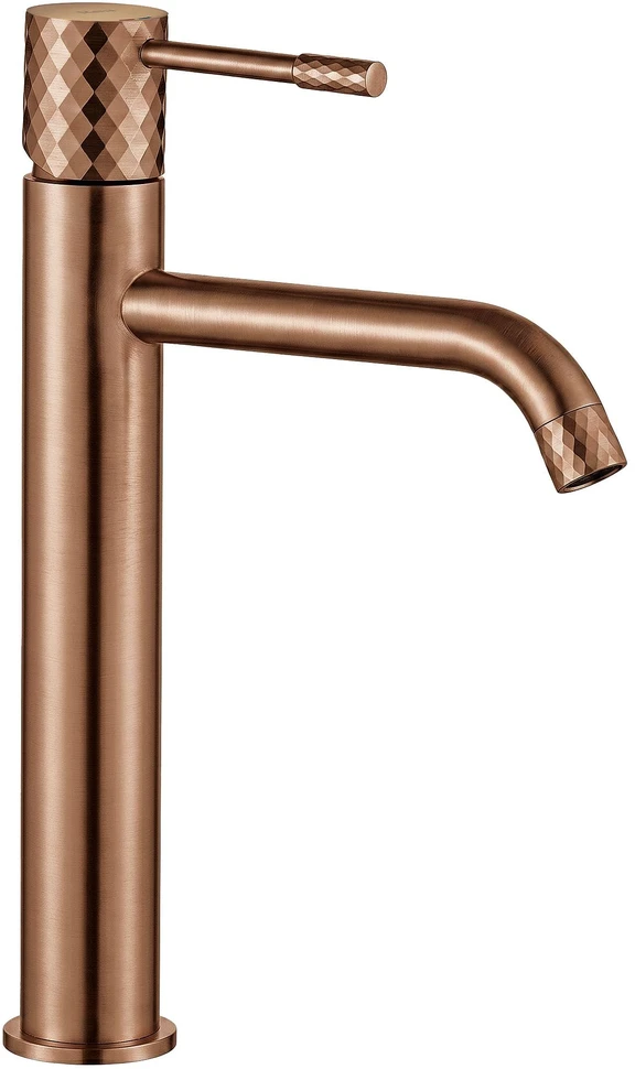 Praustuvo maišytuvas REA Lungo Diamond High, Brushed Copper