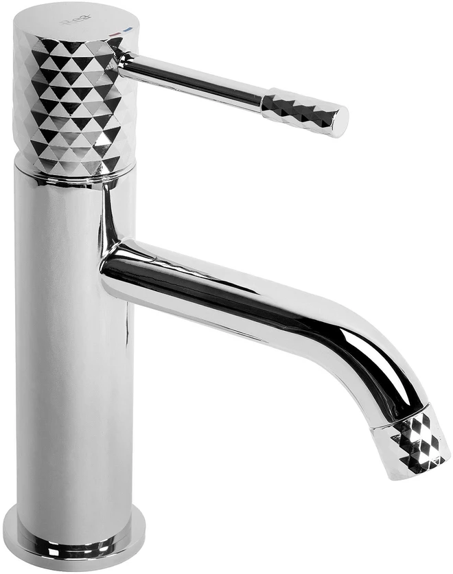 Praustuvo maišytuvas REA Lungo Diamond Low, Chrome