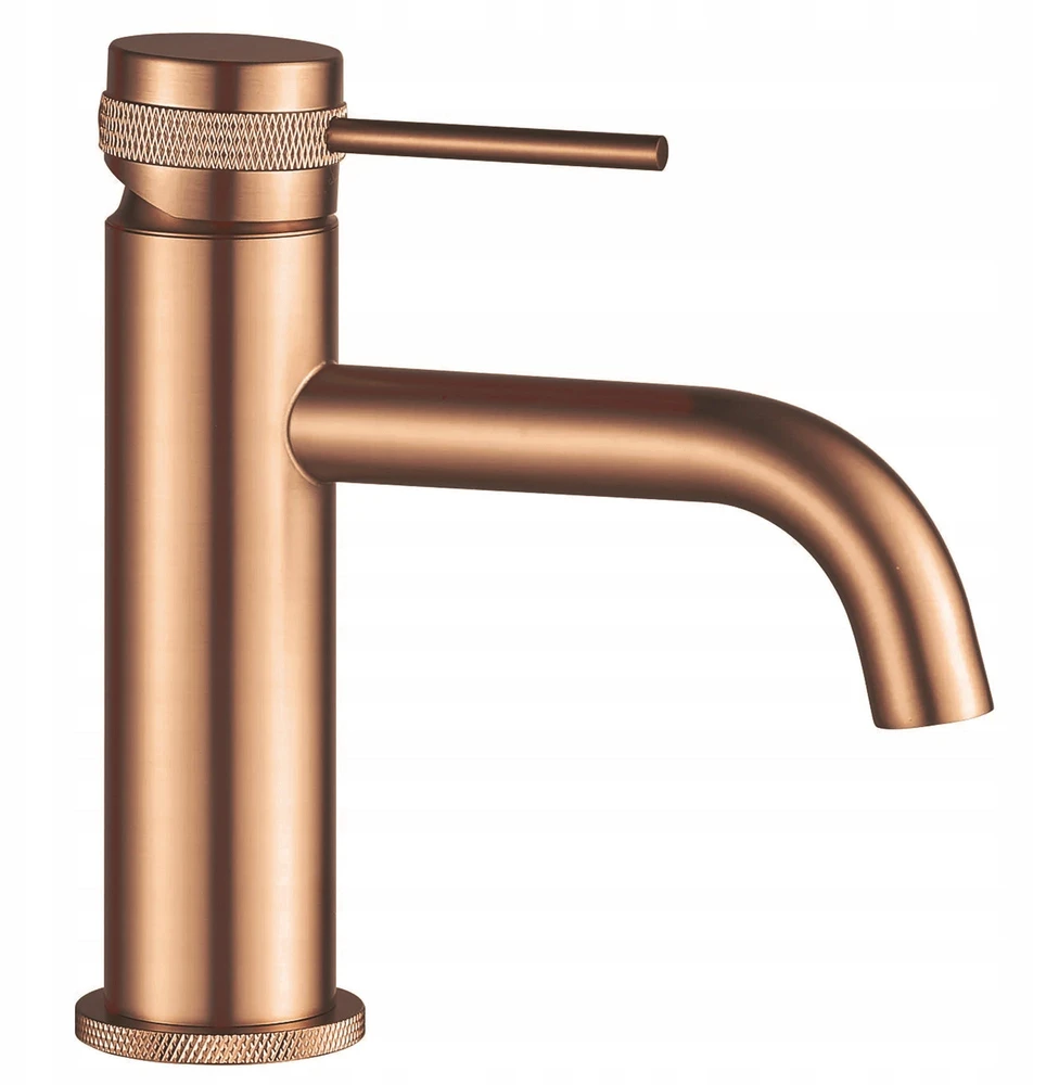 Praustuvo maišytuvas REA Lungo Grip Low, Brushed Copper
