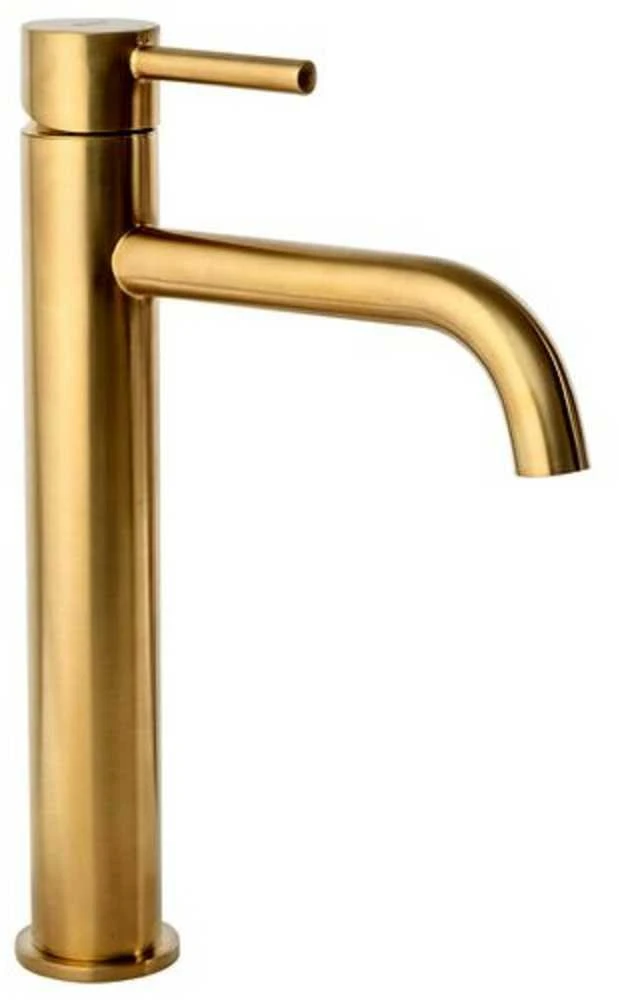 Praustuvo maišytuvas REA Lungo High, Brushed Gold