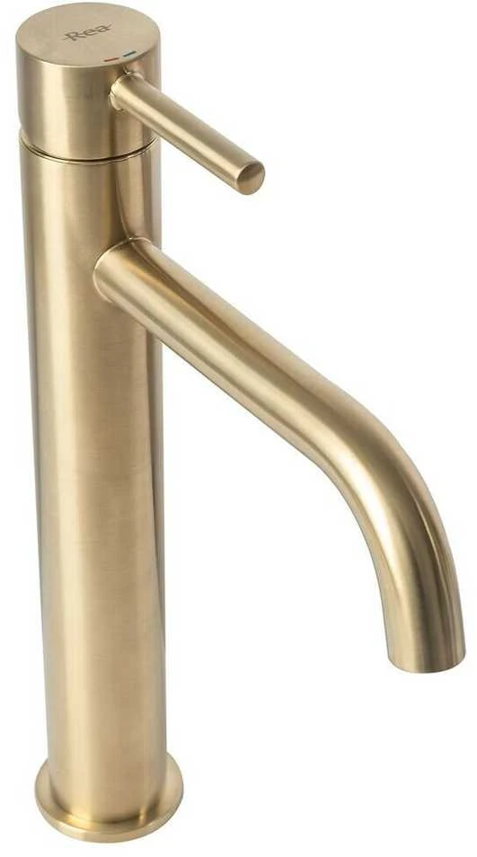 Praustuvo maišytuvas REA Lungo High, Brushed Gold
