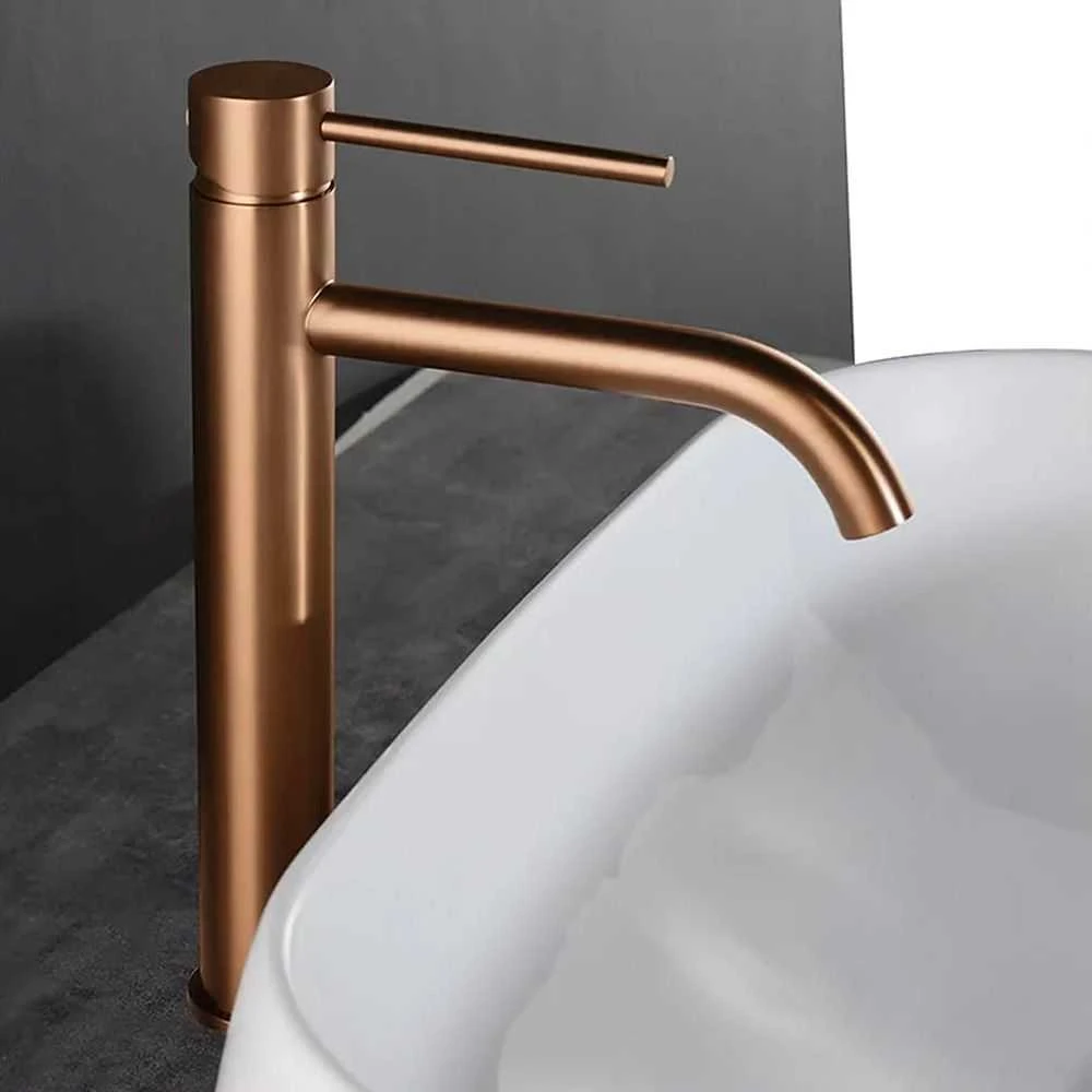 Praustuvo maišytuvas REA Lungo High, Brushed Copper