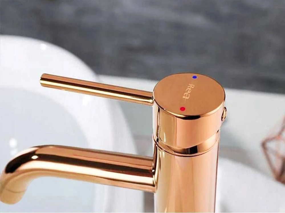 Praustuvo maišytuvas REA Lungo High, Copper