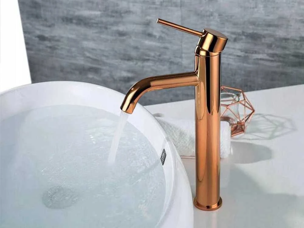 Praustuvo maišytuvas REA Lungo High, Copper