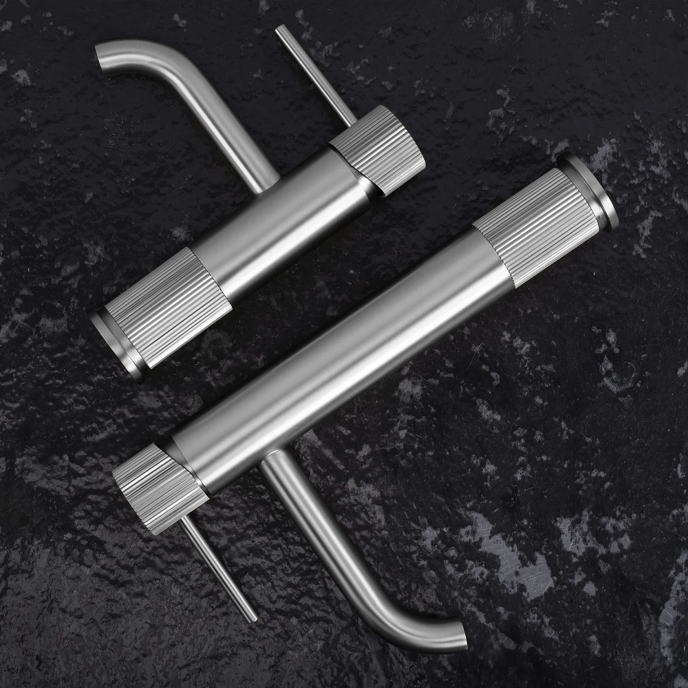 Praustuvo maišytuvas Rea Lungo Stripe High, Brushed Nickel