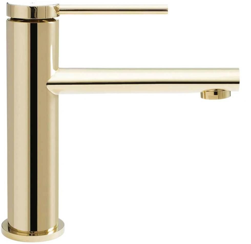 Praustuvo maišytuvas REA Oval Low, Gold