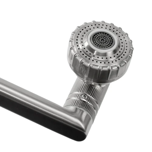 Praustuvo maišytuvas Rea PACO High, Nickel Inox