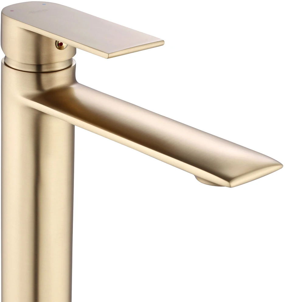 Praustuvo maišytuvas REA Veneta High, Brushed Gold