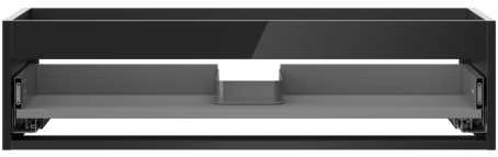 Praustuvo spintelės korpusas Mexen Box-A, 90 cm, 1 stalčius, Juodas glossy