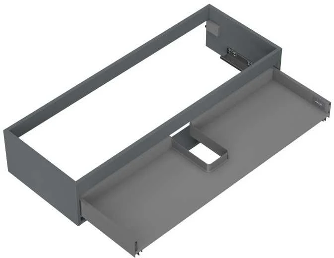 Praustuvo spintelės korpusas Mexen Box-A, 120 cm, 1 stalčius, Graphite matt