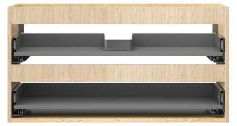 Praustuvo spintelės korpusas Mexen Box-A, 90 cm, 2 stalčiai, Oak