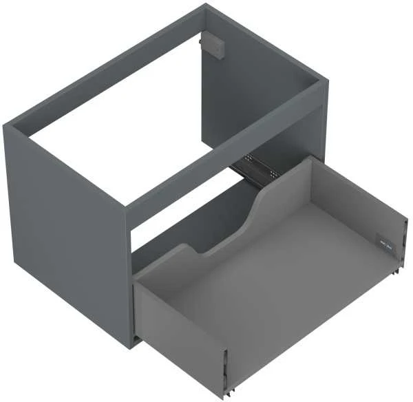 Praustuvo spintelės korpusas Mexen Box-A, 70 cm, 1 stalčius, Graphite matt