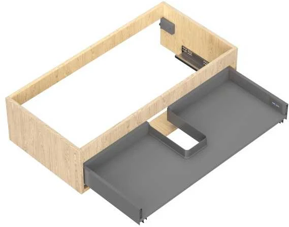 Praustuvo spintelės korpusas Mexen Box-A, 90 cm, 1 stalčius, Oak
