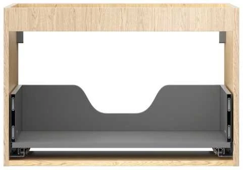 Praustuvo spintelės korpusas Mexen Box-A, 70 cm, 1 stalčius, Oak