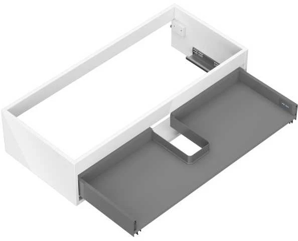 Praustuvo spintelės korpusas Mexen Box-A, 100 cm, 1 stalčius, Baltas glossy