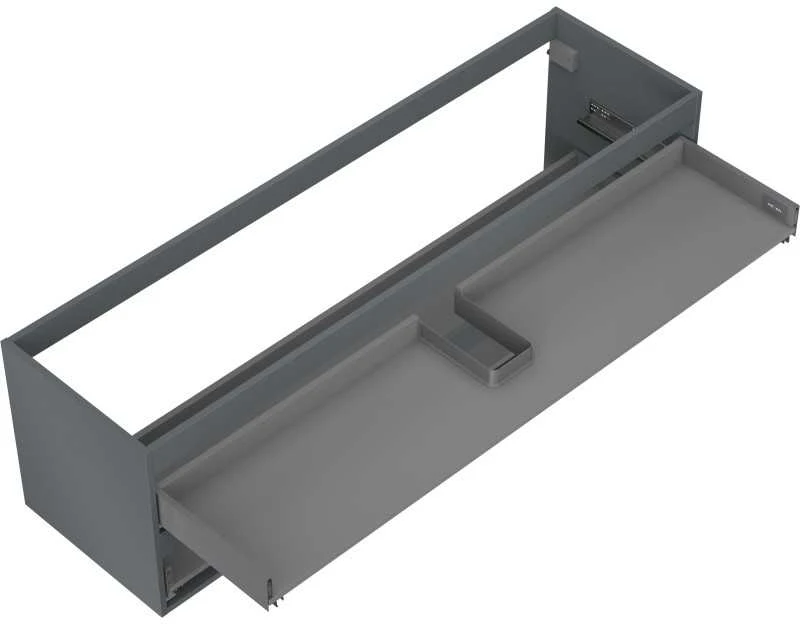Praustuvo spintelės korpusas Mexen Box-A, 160 cm, 2 stalčiai, Graphite matt