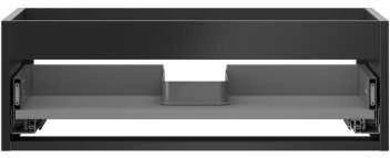 Praustuvo spintelės korpusas Mexen Box-A, 70 cm, 1 stalčius, Juodas matt