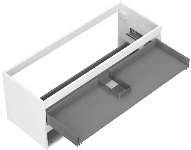 Praustuvo spintelės korpusas Mexen Box-A, 120 cm, 2 stalčiai, Baltas matt