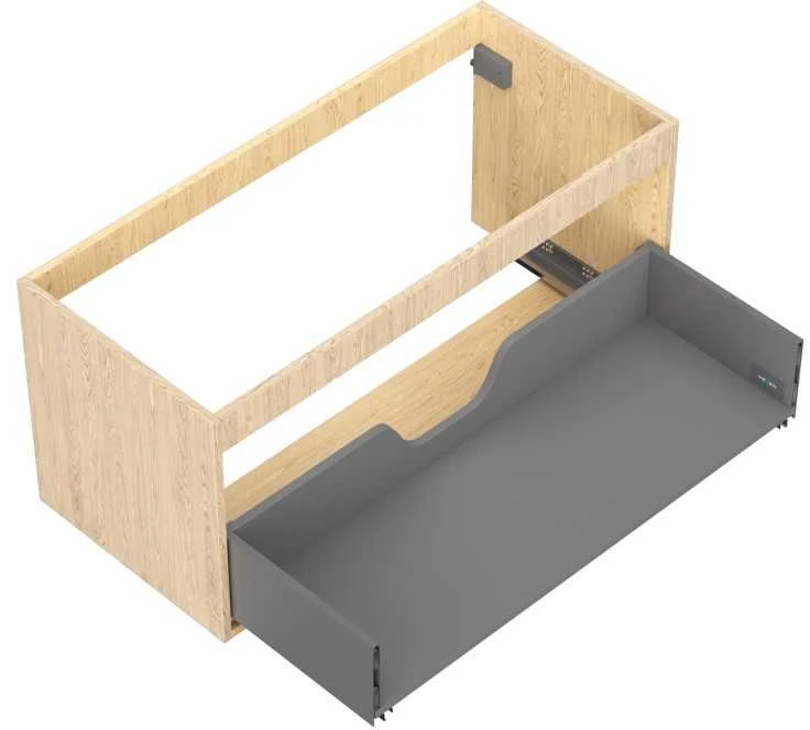 Praustuvo spintelės korpusas Mexen Box-A, 100 cm, 1 stalčius, Oak