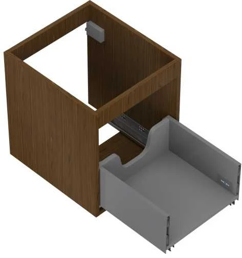 Praustuvo spintelės korpusas Mexen Box-A, 40 cm, 1 stalčius, Nut