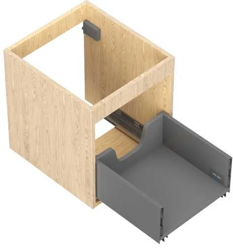 Praustuvo spintelės korpusas Mexen Box-A, 40 cm, 1 stalčius, Oak