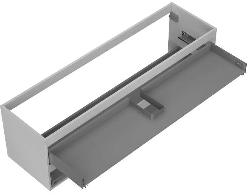 Praustuvo spintelės korpusas Mexen Box-A, 160 cm, 2 stalčiai, Pilkas matt