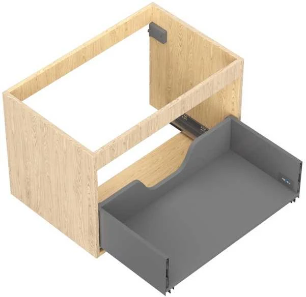 Praustuvo spintelės korpusas Mexen Box-A, 70 cm, 1 stalčius, Oak