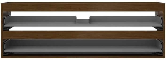 Praustuvo spintelės korpusas Mexen Box-A, 140 cm, 2 stalčiai, Nut