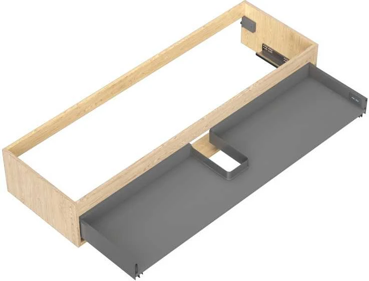 Praustuvo spintelės korpusas Mexen Box-A, 140 cm, 1 stalčius, Oak